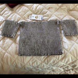 SOLD... Top off the shoulder